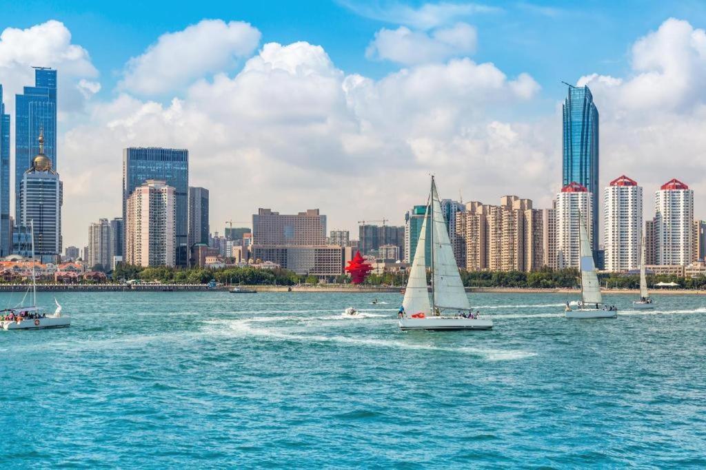 Grand Madison Qingdao Harbour-View Central（Former Qingdao Farglory Hotel） Buitenkant foto