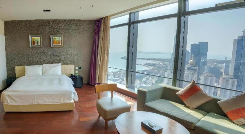 Grand Madison Qingdao Harbour-View Central（Former Qingdao Farglory Hotel） Buitenkant foto