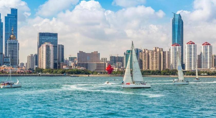 Grand Madison Qingdao Harbour-View Central（Former Qingdao Farglory Hotel） Buitenkant foto
