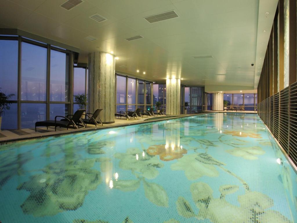 Grand Madison Qingdao Harbour-View Central（Former Qingdao Farglory Hotel） Buitenkant foto