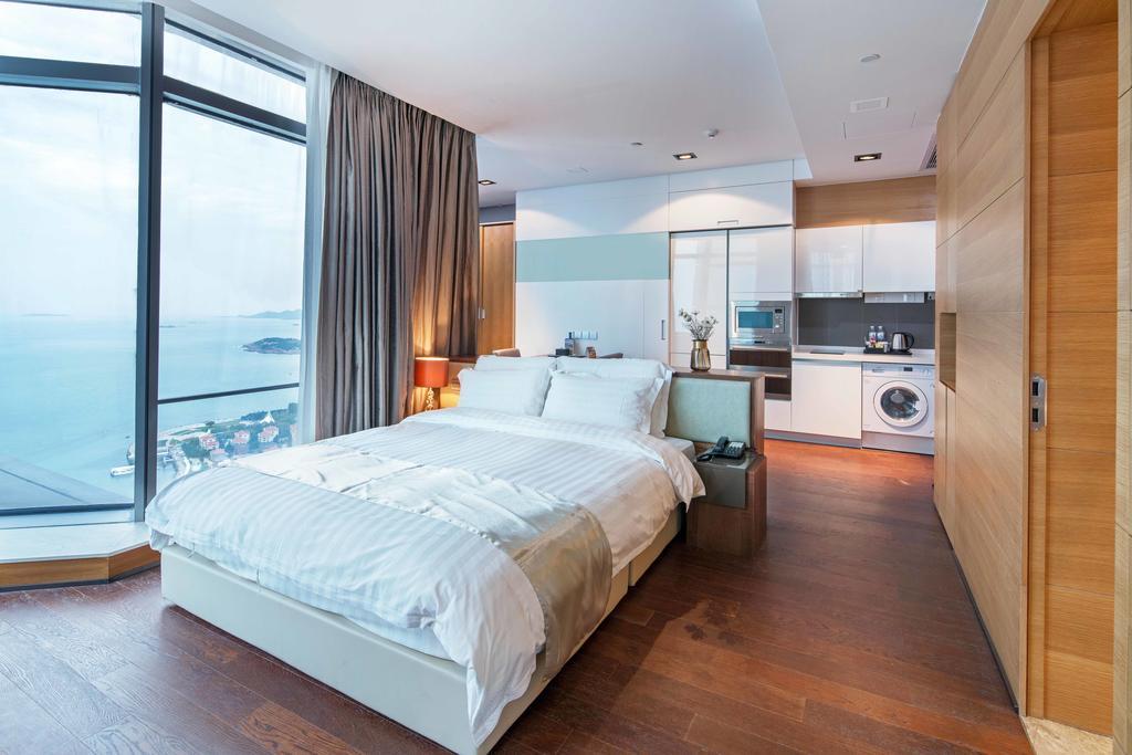 Grand Madison Qingdao Harbour-View Central（Former Qingdao Farglory Hotel） Buitenkant foto